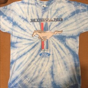 Mustang tie-dye T-shirt size L